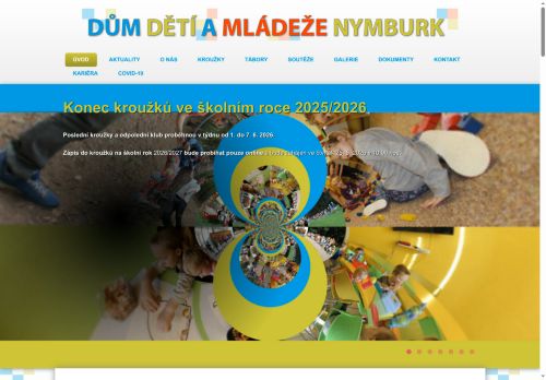 Zobrazit webové stránky Dům dětí a mládeže