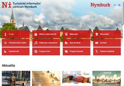 Zobrazit webové stránky Turistické informační centrum Nymburk