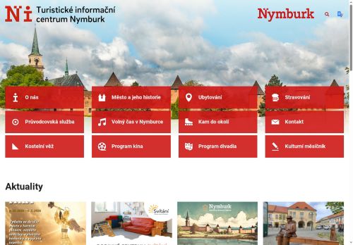 Zobrazit webové stránky Turistické informační centrum Nymburk
