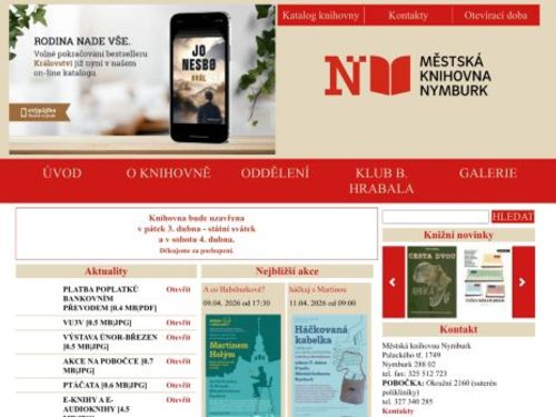Městská knihovna Nymburk