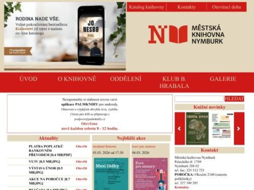 Městská knihovna Nymburk