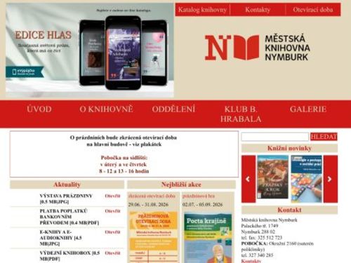 Městská knihovna Nymburk
