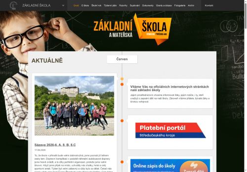 Zobrazit webové stránky Základní škola a Mateřská škola Nymburk