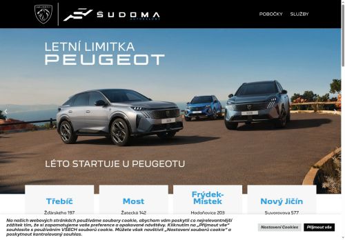 ŠUDOMA s.r.o. nabízí práci na pozici PRODEJCE NOVÝCH A OJETÝCH VOZIDEL (M/Ž) v obci Kožichovice