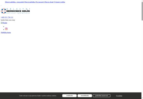 Zobrazit webové stránky Klinická psychologie - ordinace pro dospělé - Oblastní nemocnice Kolín