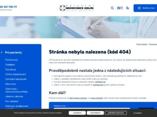 Klinická logopedie - Oblastní nemocnice Kolín