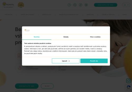 Zobrazit webové stránky Centrum asistované reprodukce - Pronatal
