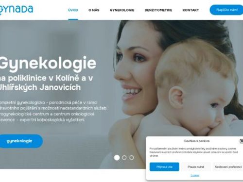 Gynekologická ambulance Gynada - MUDr. Zdeněk Adámek, MUDr. Veronika Adámková