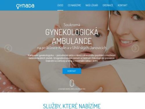 Gynekologická ambulance Gynada 2 - MUDr. Zdeněk Adámek, MUDr. Veronika Adámková