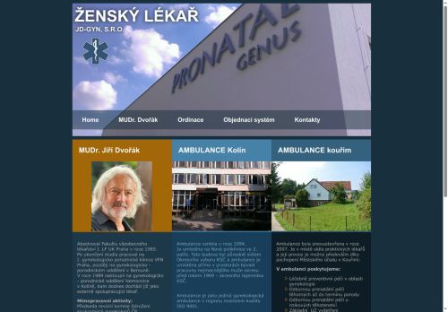 Zobrazit webové stránky Gynekologie JD-GYN - MUDr. Jiří Dvořák