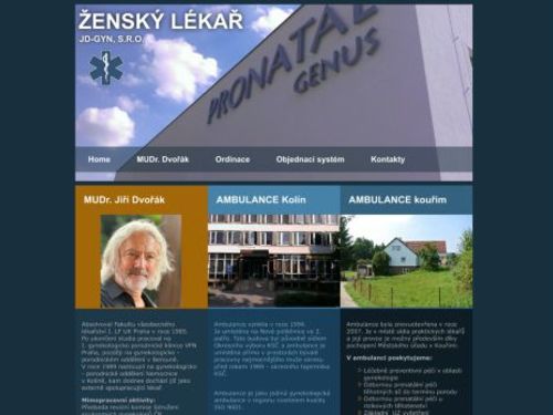 Gynekologie JD-GYN - MUDr. Jiří Dvořák