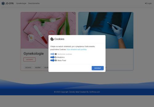 Zobrazit webové stránky Gynekologie JD-GYN - MUDr. Jiří Dvořák