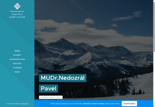 Zobrazit webové stránky Praktický lékař pro dospělé - MUDr. Pavel Nedozrál