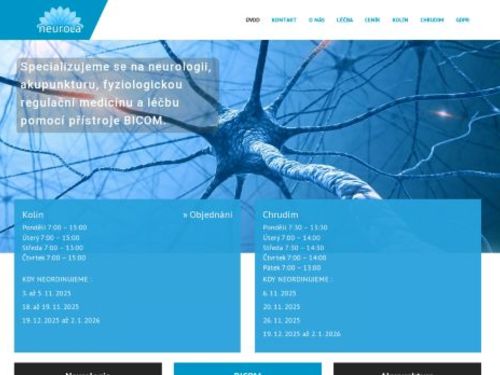 Neurologická ambulance, akupunktura a fyziologická regulační léčba - Neurola