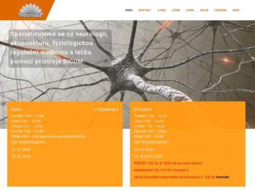 Neurologická ambulance, akupunktura a fyziologická regulační léčba - Neurola