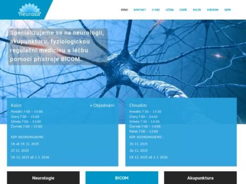Neurologická ambulance, akupunktura a fyziologická regulační léčba - Neurola
