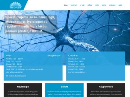 Neurologická ambulance, akupunktura a fyziologická regulační léčba - Neurola