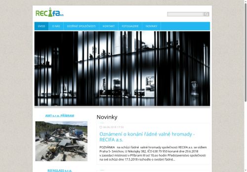 AMT s.r.o. Příbram nabízí práci na pozici Vedoucí provozu v obci Dolní Hbity