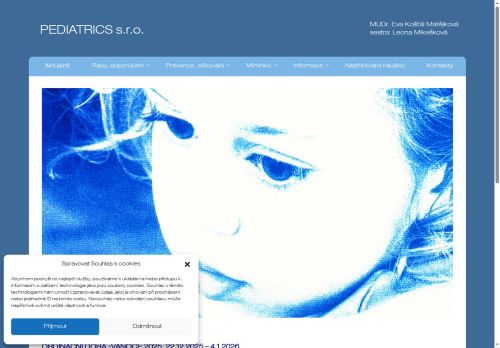 Zobrazit webové stránky Praktický lékař pro děti a dorost - MUDr. Eva Košťál Matějková