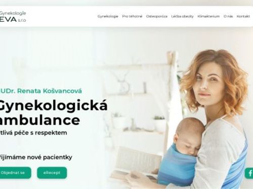 Gynekologie EVA - MUDr. Renata Košvancová