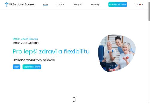 Zobrazit webové stránky Ordinace rehabilitačního lékaře - MUDr. Josef Bourek