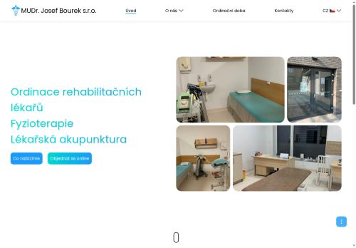 Zobrazit webové stránky Ordinace rehabilitačního lékaře - MUDr. Josef Bourek