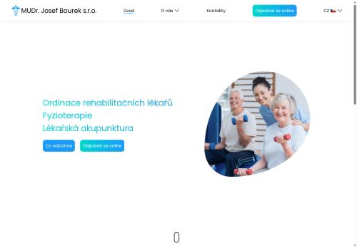 Zobrazit webové stránky Ordinace rehabilitačního lékaře - MUDr. Josef Bourek