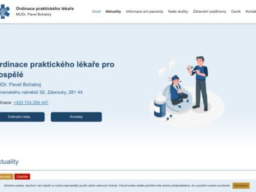 Praktický lékař pro dospělé - MUDr. Pavel Bohaboj