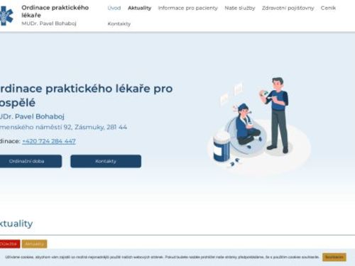 Praktický lékař pro dospělé - MUDr. Pavel Bohaboj