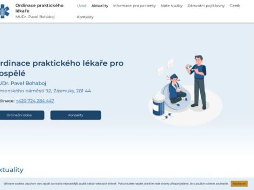 Praktický lékař pro dospělé - MUDr. Pavel Bohaboj