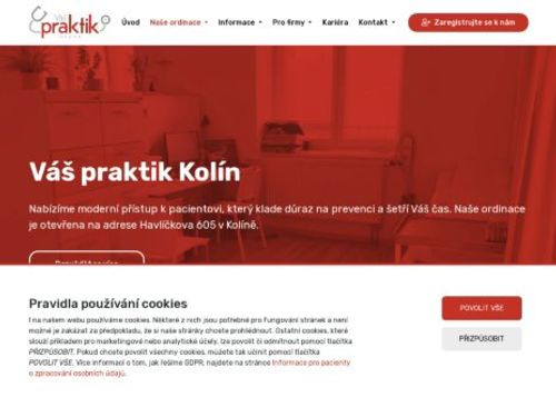 Praktický lékař pro dospělé - Váš praktik Kolín