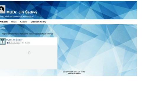 Gynekologie - MUDr. Jiří Šedivý