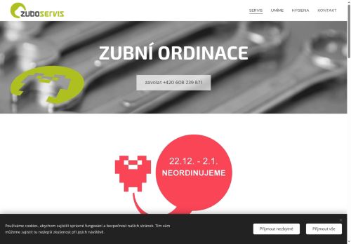 Zobrazit webové stránky Zubní ordinace Zuboservis - MUDr. Stanislav Douša