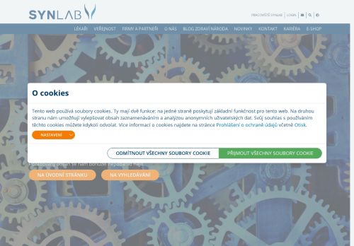 Zobrazit webové stránky SYNLAB - odběrové pracoviště Kolín, Havlíčkova
