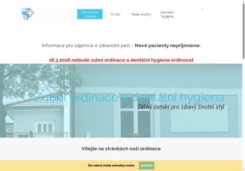 Zobrazit webové stránky Zubní ordinace - MUDr. Silvie Vlachá