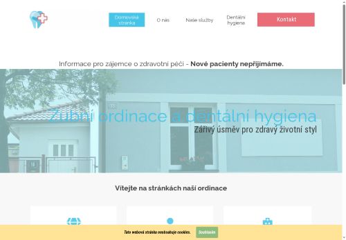 Zobrazit webové stránky Zubní ordinace - MUDr. Silvie Vlachá