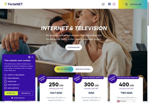 Zobrazit webové stránky Forte NET