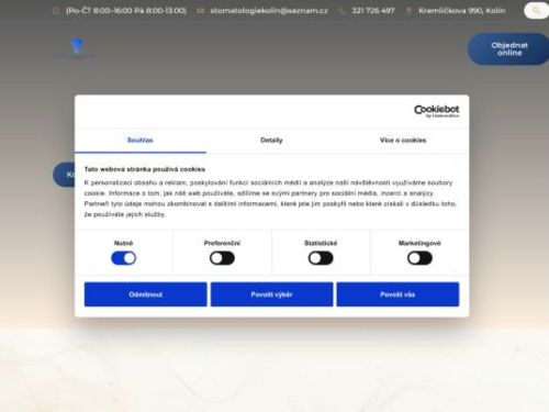Stomatologie Kolín, s.r.o. - Dr.  Mariana Voskoboinyk, Dr. Maksym Gorskyi