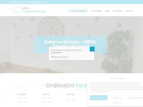 Zubní ordinace - MDDr. Zdeňka Brožová