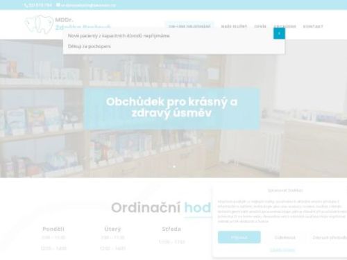 Zubní ordinace - MDDr. Zdeňka Brožová