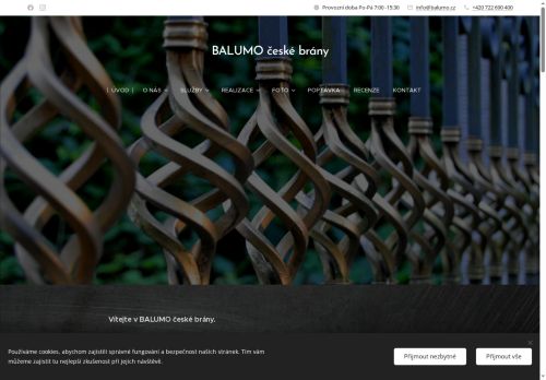 Webové stránky Lukáš Moulis, Velký Osek