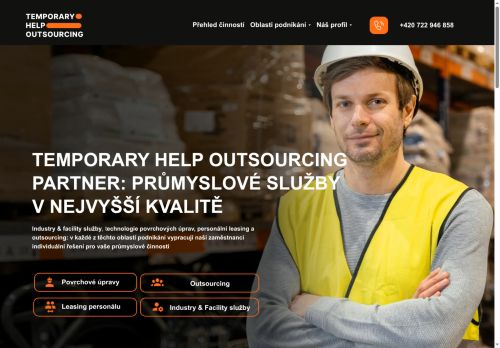 THO Partner s.r.o. nabízí práci na pozici Skladníci, obsluha manipulačních vozíků v obci Brno