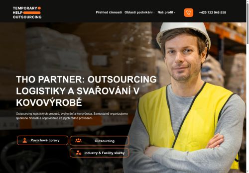 THO Partner s.r.o. nabízí práci na pozici Skladníci, obsluha manipulačních vozíků v obci Praha