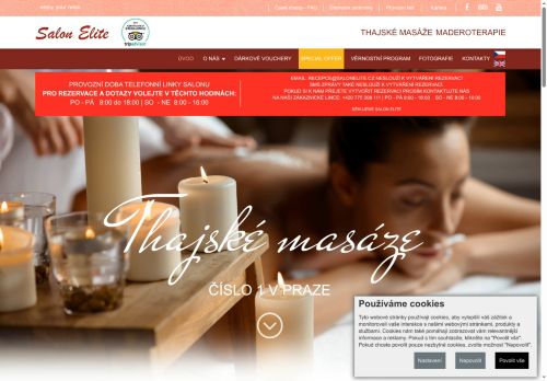 SAUB Trade s.r.o. nabízí práci na pozici Maséři (kromě odborných masérů ve zdravotnictví) v obci Praha