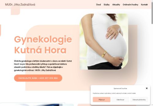 Zobrazit webové stránky Gynekologie - MUDr. Jitka Zadražilová