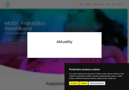 Zobrazit webové stránky Gynekologie - MUDr. Františka Ihnatíková