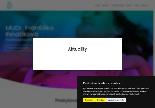 Zobrazit webové stránky Gynekologie - MUDr. Františka Ihnatíková