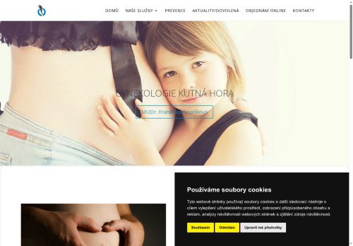 Zobrazit webové stránky Gynekologie - MUDr. Františka Ihnatíková