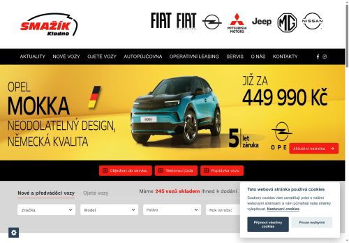 SMAŽÍK s.r.o. nabízí práci na pozici Automechanik/čka v obci Velké Přítočno