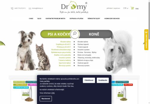 Dromy Vet s.r.o. nabízí práci na pozici Dělník/ce ve výrobě - potraviny, farmacie v obci Žižice
